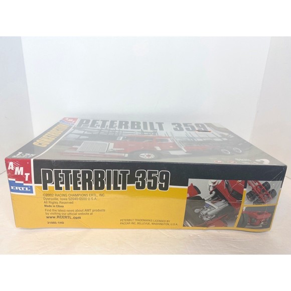 AMT PETERBILT 359-CUMMINS ENGINE-AMT 31005 OLD STOCK-FS ### MODEL CAR - Picture 4 of 8